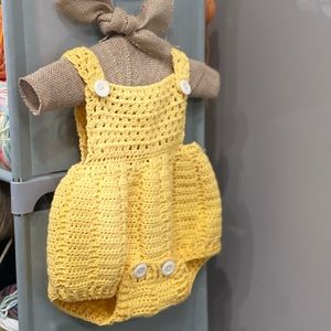 Yellow Baby Romper
